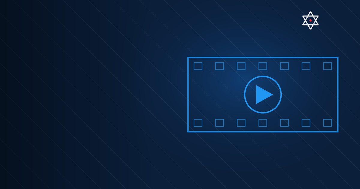 رسم تجريدي بخطوط زرقاء يستخدم لتغطية قسم الثقافة والترفيه في IsraelNews.io